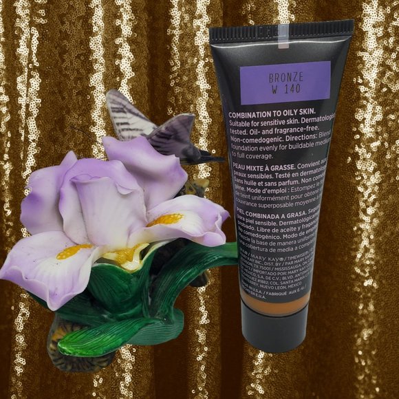 Bronze W 140 (Warm) Matte 3D Foundation - Combo-to-Oily Skin TimeWise…Mary Kay - Picture 2 of 4